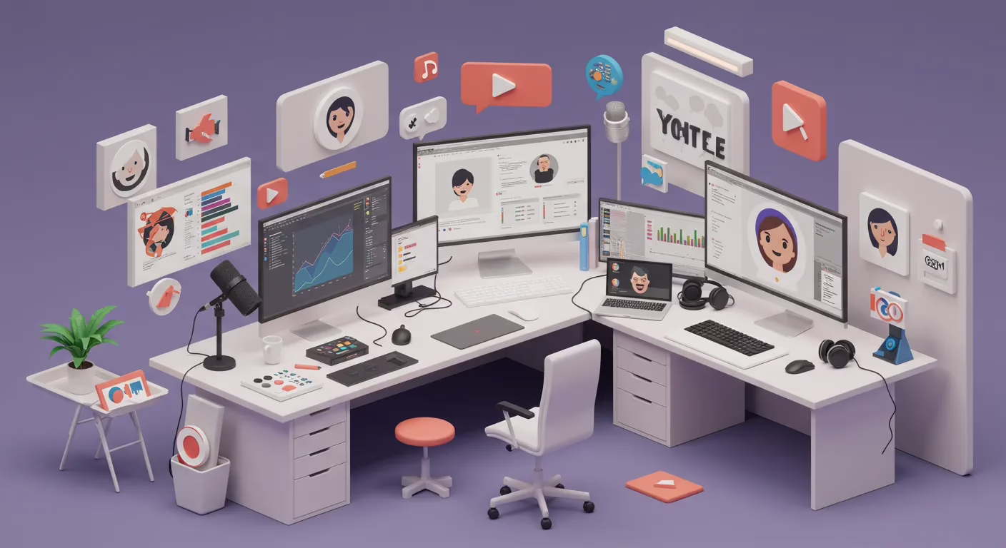 8 Surprising Faceless YouTube Channel Ideas for 2025 (and Why You Don’t Need a Fancy Setup)