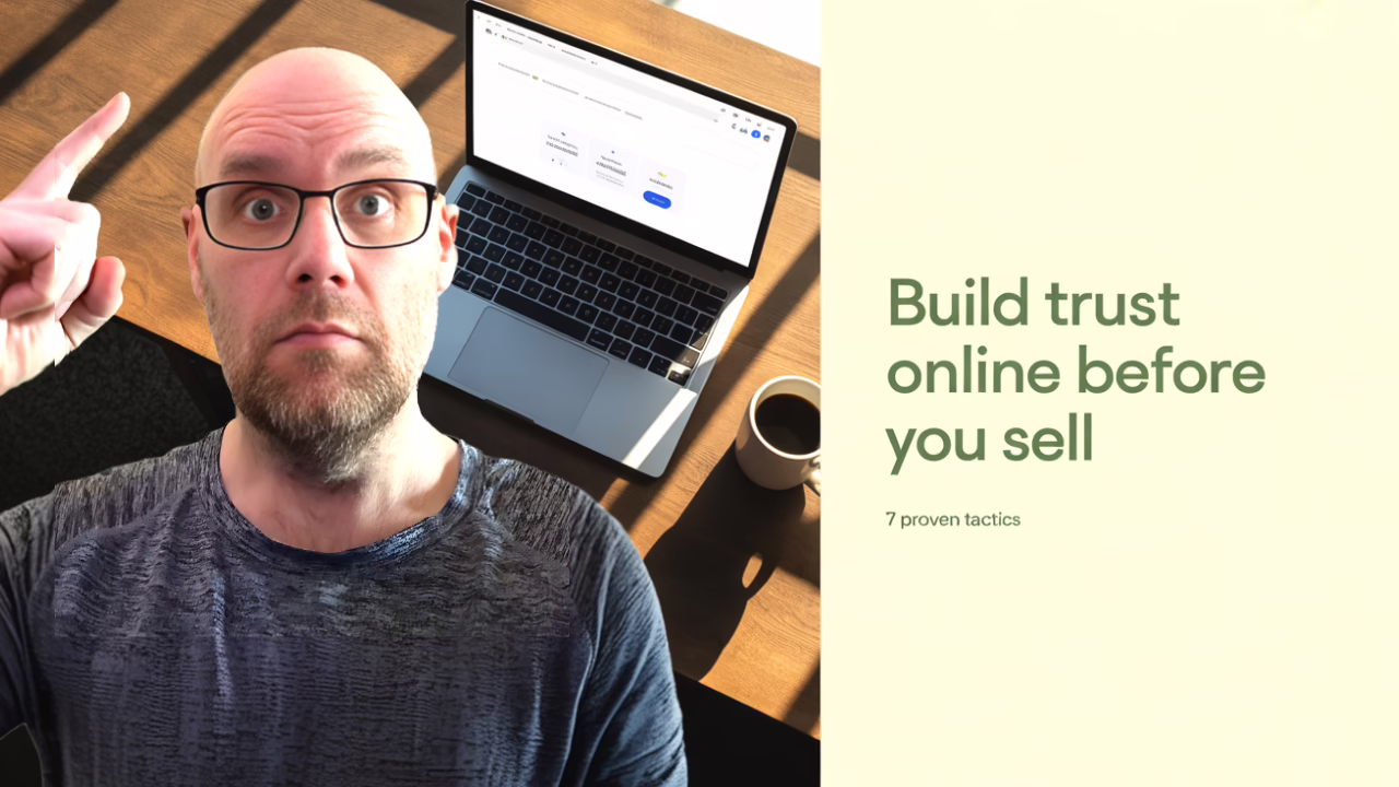 Before the Pitch: 7 Unexpected Ways I Built Trust Online (and Why I Messed Up)