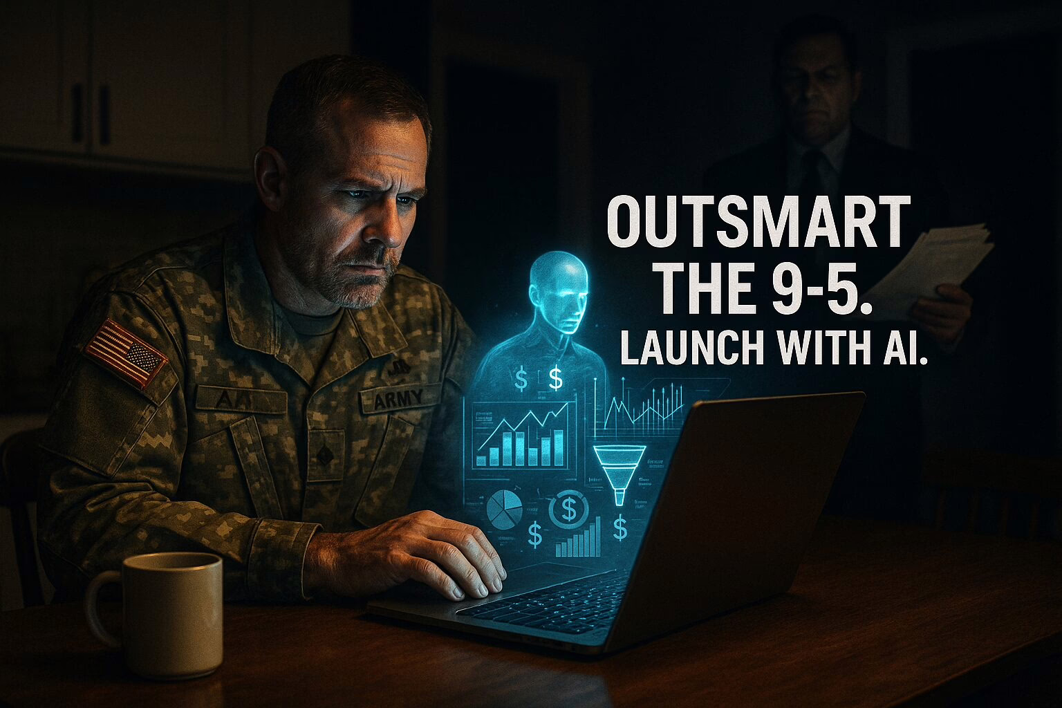 How Veterans Outsmart the 9-5 with AI-Powered Side Hustles (And Why It Feels Like Winning a War)