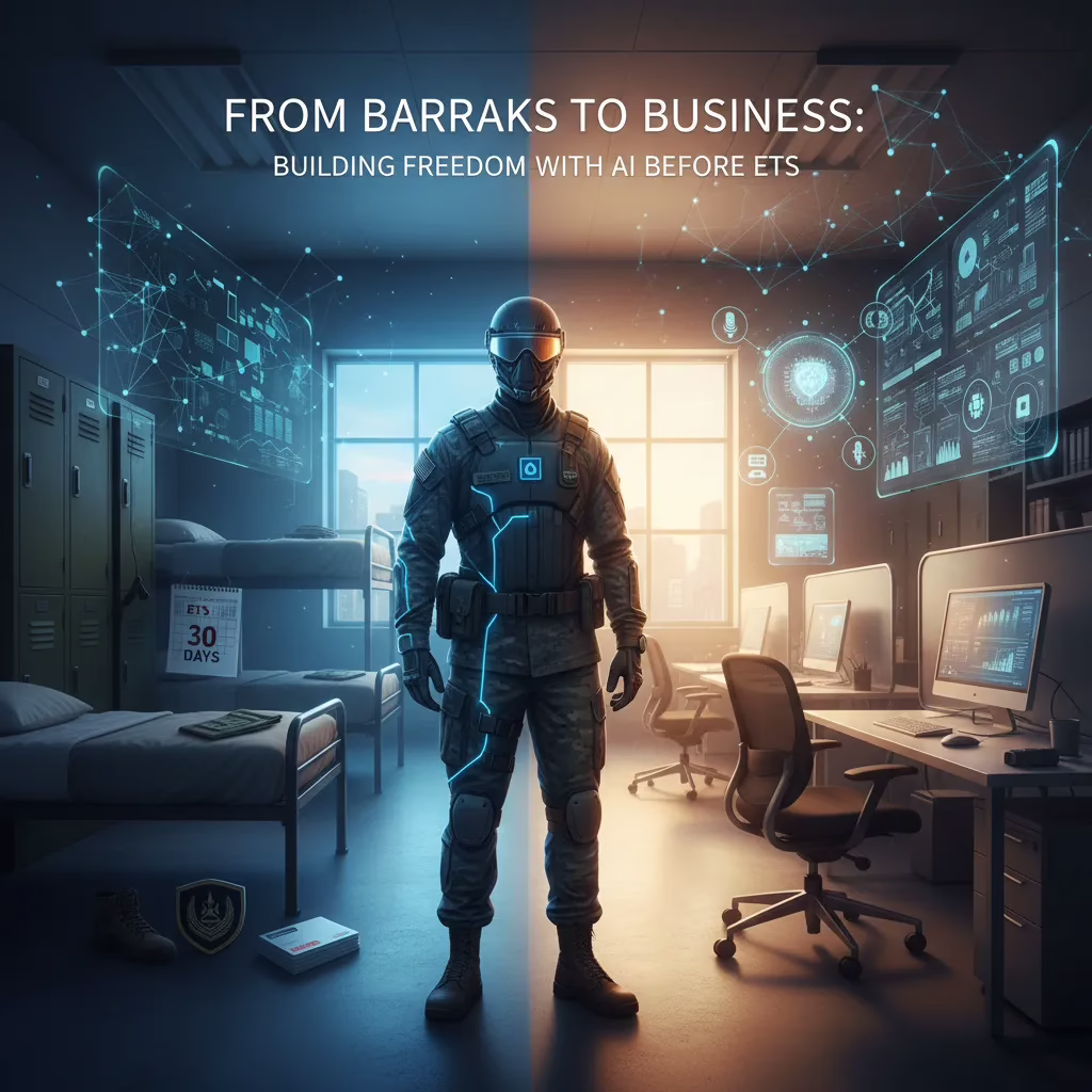 From Barracks to Business: Building Freedom with AI Before ETS