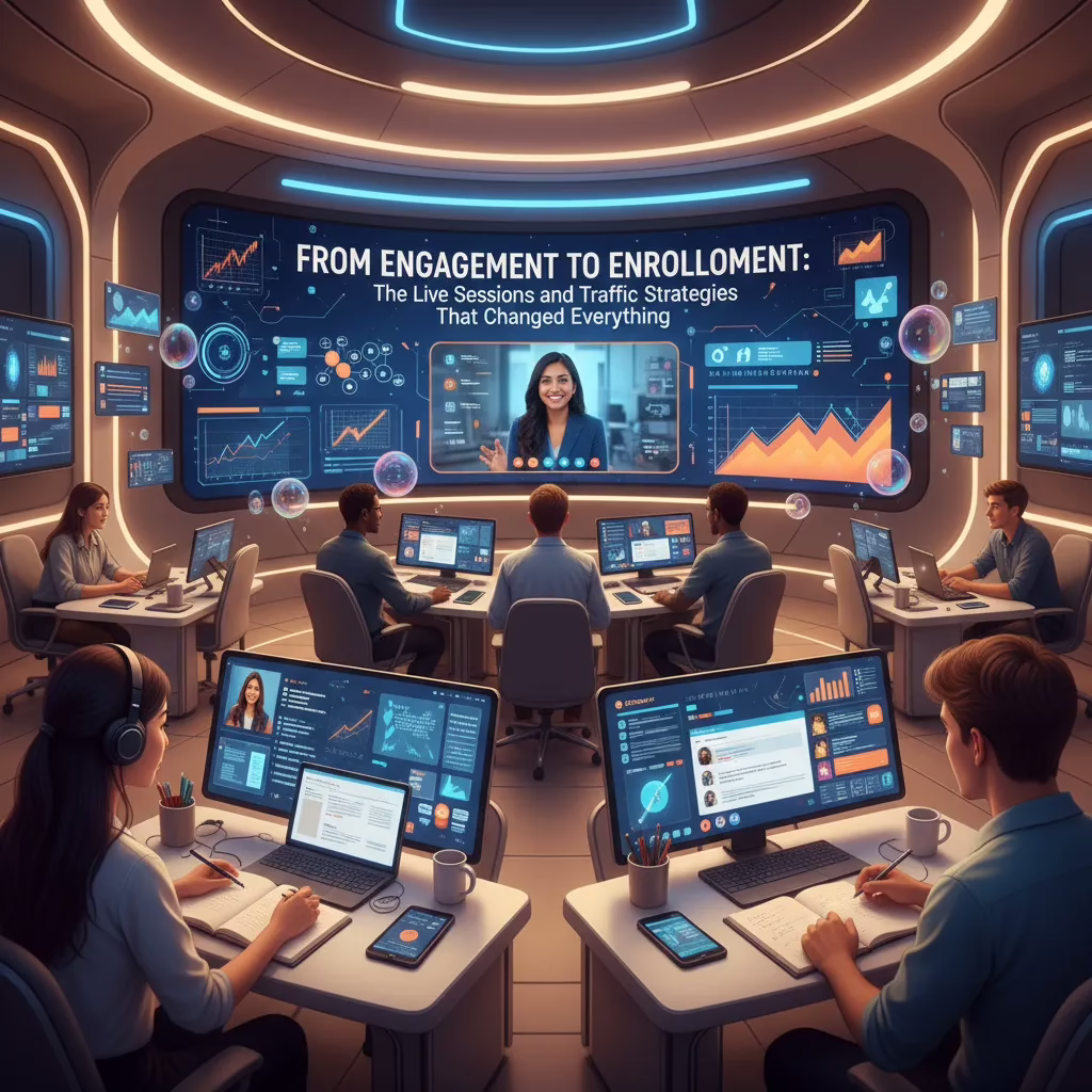 From Engagement to Enrollment: The Live Sessions and Traffic Strategies That Changed Everything