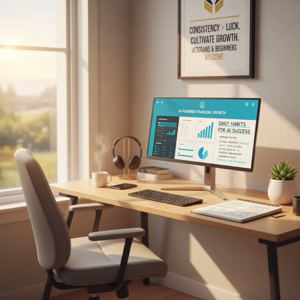 How I Traded Hype for Habits: An Honest Guide to Making Money Online with AI (Especially for Vets and Beginners)