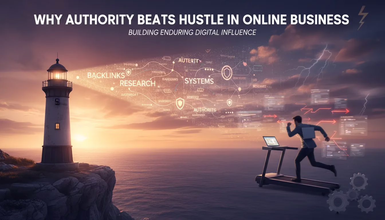 Why Authority Beats Hustle in Online Business
