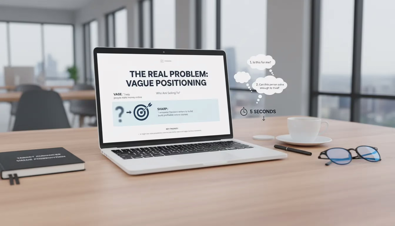 3 Signs Your Offer Isn’t Clear Yet (Customer Signals & Filters)