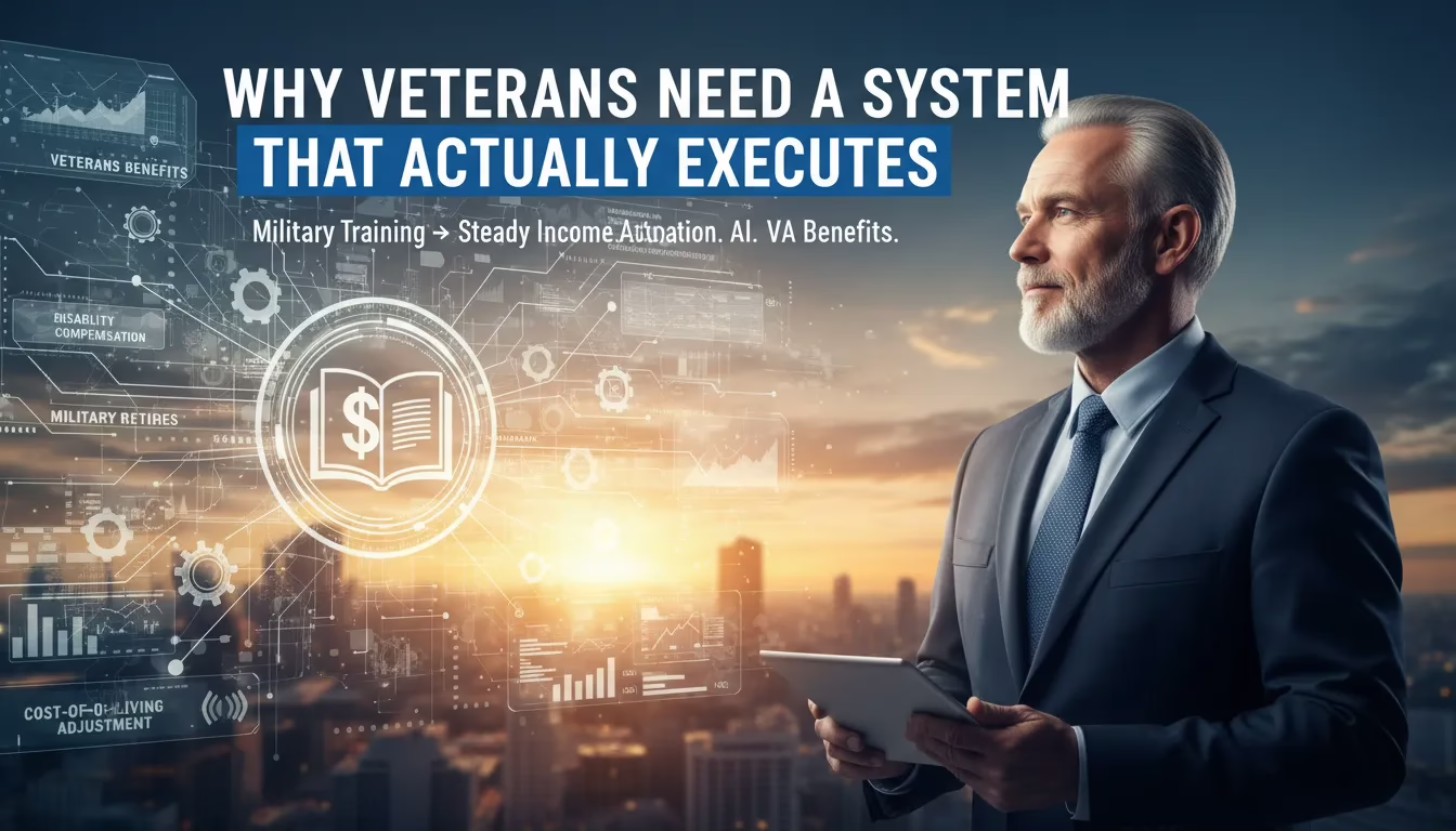 Why Veterans Need a System That Actually Executes