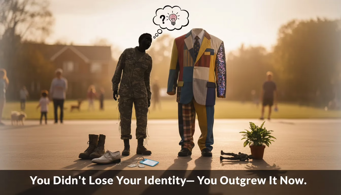 You Didn’t Lose Your Identity—You Outgrew It Now