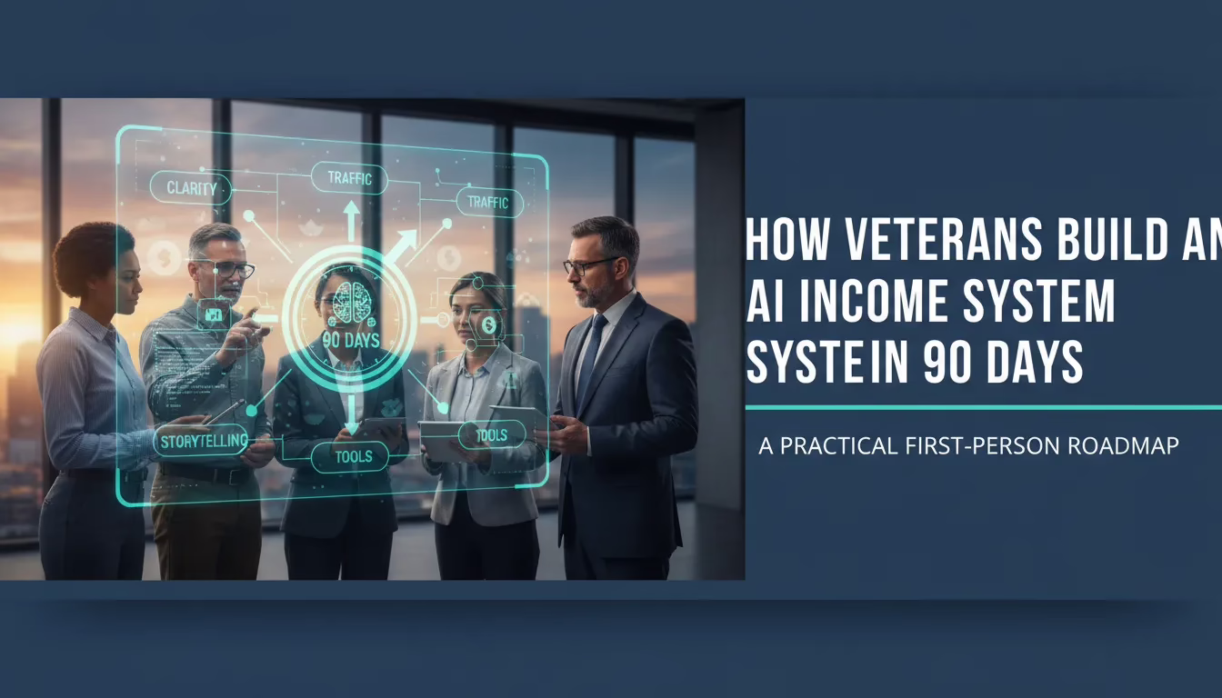 How Veterans Build an AI Income System in 90 Days