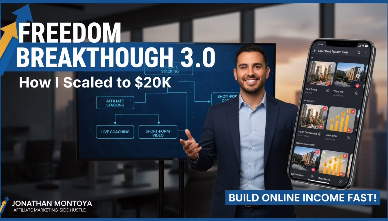 Freedom Breakthrough 3.0: How I Scaled to $20K