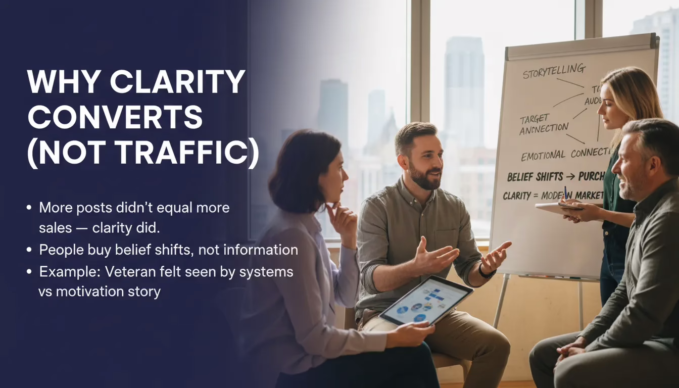 The StepBack Framework: Hook β Problem β Pivot β Process β Payoff