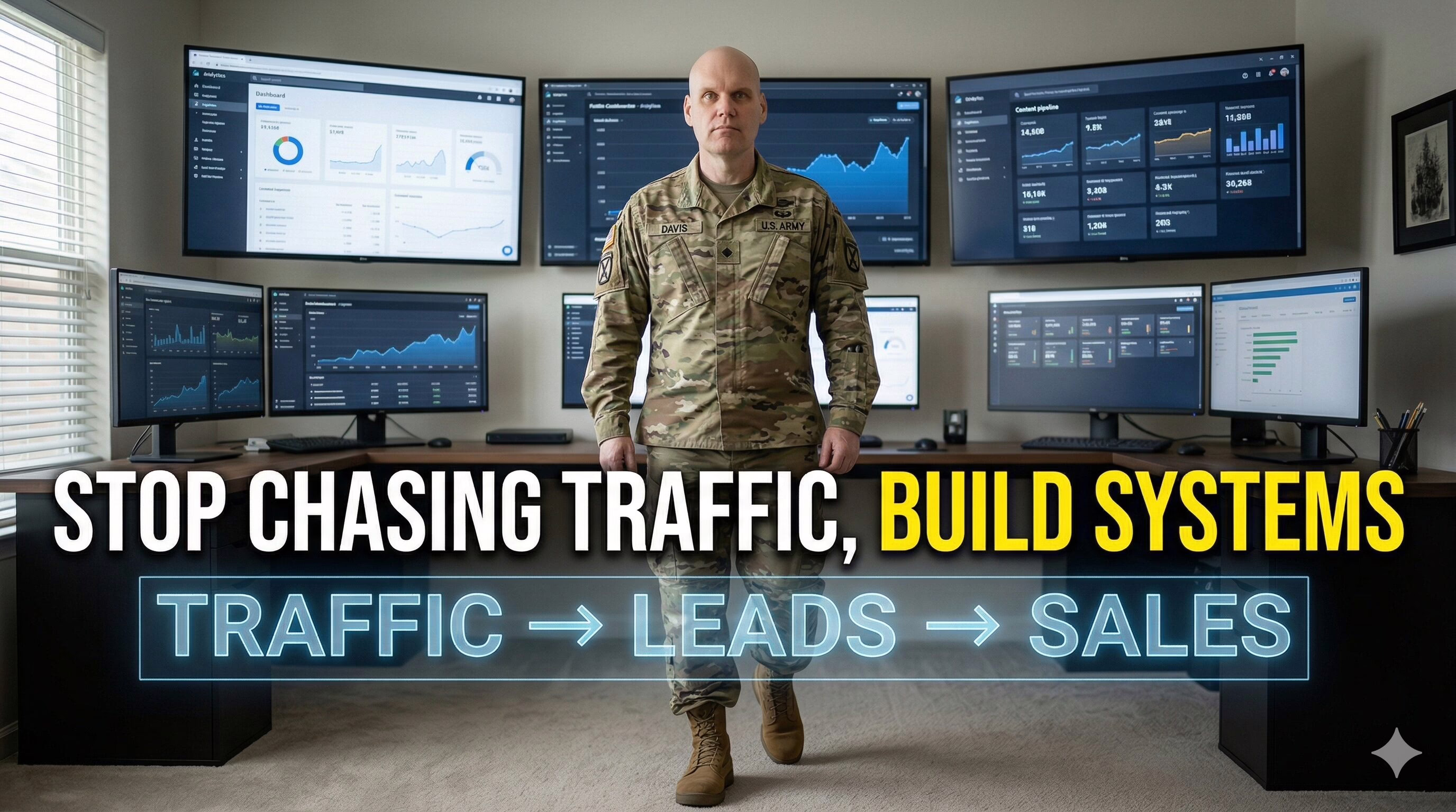 AI Systems for Veterans: How to Build Traffic You Own Instead of Chasing Algorithms